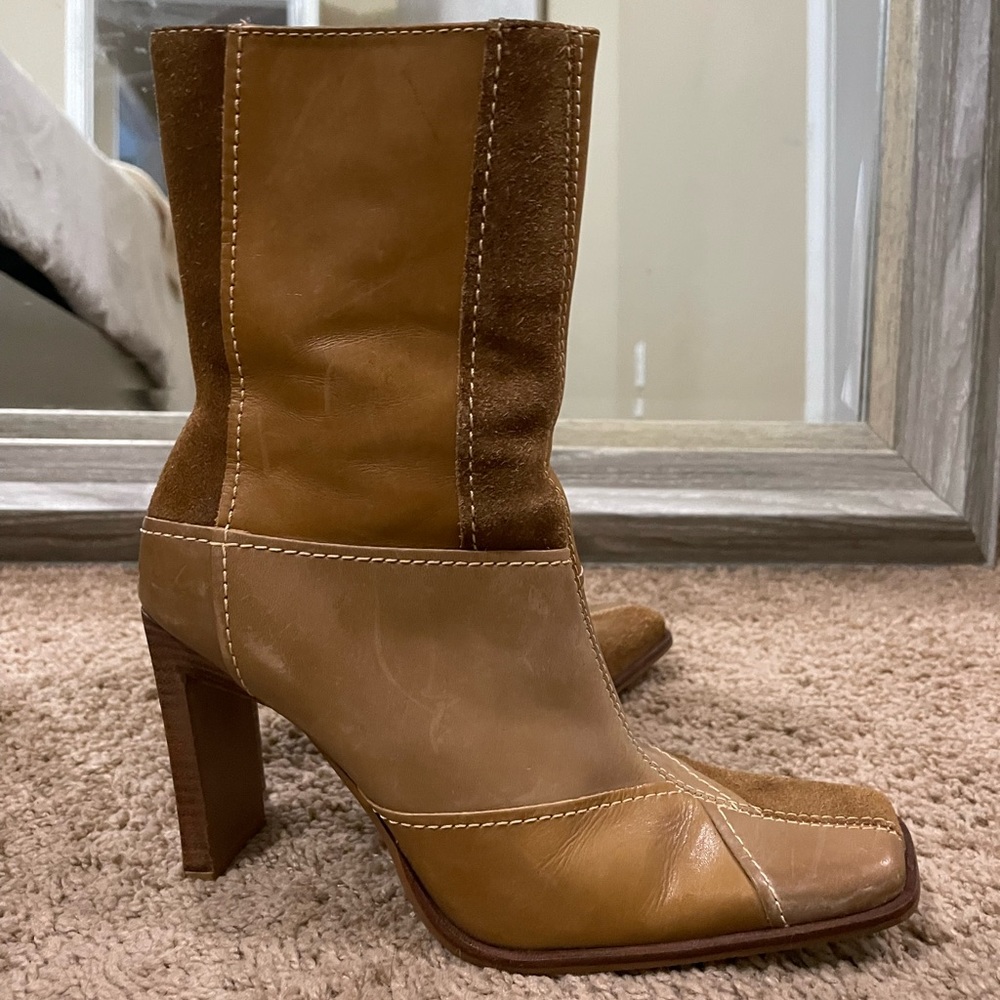 Steve Madden leather booties